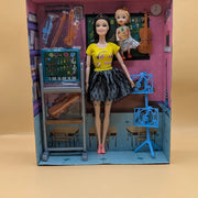 Musical Fashion Doll Playset with Instruments