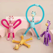 Giraffe Pop Tube Sensory Fidget Toy