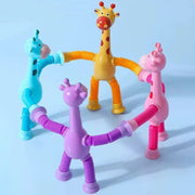 Giraffe Pop Tube Sensory Fidget Toy