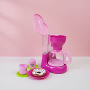 Kids Kitchen Coffee Maker & Blender Play Set | Pretend Play Cooking Toy for Children