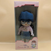 Lovely Baby Doll with Cute Outfit & Glasses Soft Touch Kids Doll Toy