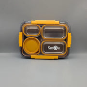 Leak Proof 4 Compartment Stainless Steel Lunch Box | LX2560