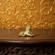 Golden Lion Decorative Showpiece