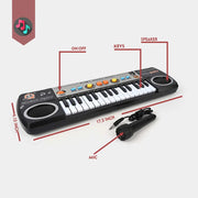 31 Keys Musical Piano Keyboard with Microphone for Kids