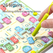 Wooden Magnetic Alphabet Matching Word Puzzle | Educational Toy