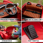 Ride On Vintage Mercedes Benz Car for Kids