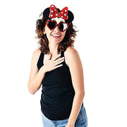 Minnie Mouse Heart Sunglasses