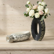 2Pcs Modern Hollow Decorative Vase Set