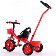 Kids 3 Wheeler Tricycle with Push Handle | PT616-A 2 in 1 Kids Cycle 