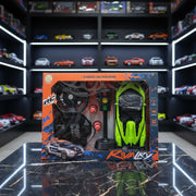 RC Racing Car Toy with Steering Wheel Set