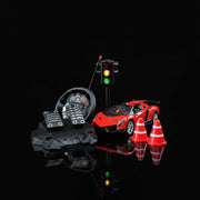RC Racing Car Toy with Steering Wheel Set