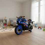 Kids Ride On Bike with Leather Seat