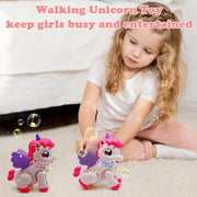 Dreamy Unicorn Interactive Toy with Light Sound RS-9046C
