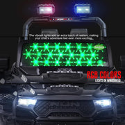 RUN Ride-On Police Jeep for Kids | Jeep with LED Lights