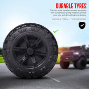 RUN Ride-On Police Jeep for Kids | Jeep with LED Lights