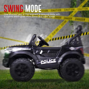 RUN Ride-On Police Jeep for Kids | Jeep with LED Lights