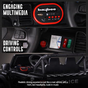 RUN Ride-On Police Jeep for Kids | Jeep with LED Lights