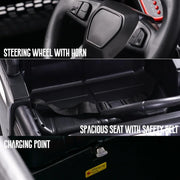 RUN Ride-On Police Jeep for Kids | Jeep with LED Lights