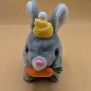 Battery Operated Walking Fluffy Rabbit Toy | Stuff Rabbit for Kid