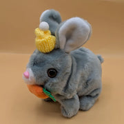 Battery Operated Walking Fluffy Rabbit Toy | Stuff Rabbit for Kid