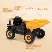 Electric Ride On Dump Truck XJD | Ride  On Car