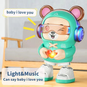 Music Lighting Dancing Robot Bear