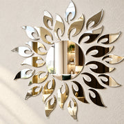 Sunburst Acrylic Wall Mirror
