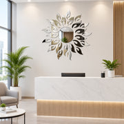 Sunburst Acrylic Wall Mirror