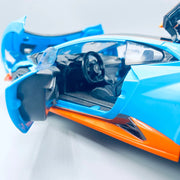 1:24 Diecast Lambo Huracán STO Model Sports Car | Lamborghini with Rear Wing