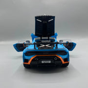 1:24 Diecast Lambo Huracán STO Model Sports Car | Lamborghini with Rear Wing