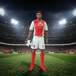 Bukayo Saka Arsenal #7 Football Player Action Figure Collectible Toy
