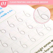 Sank Reusable Magic Practice Copybook For Kids 4Pcs Pack