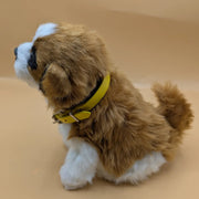 Battery Operated Sensor Fluffy Puppy Toy with Sound