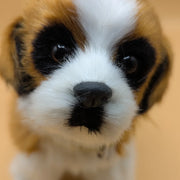 Battery Operated Sensor Fluffy Puppy Toy with Sound