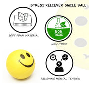 Smiley Ball for Hand Exercise, Stress Reliever