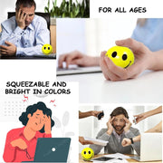 Smiley Ball for Hand Exercise, Stress Reliever