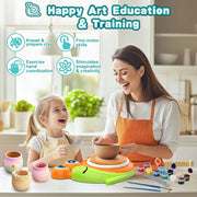 Snail Clay Art Pottery Wheel | Educational Toy for kids