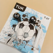 Soccer Ball Theme Earphone