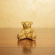 Golden Teddy Bear Decorative Showpiece
