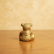 Golden Teddy Bear Decorative Showpiece