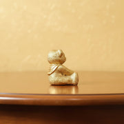 Golden Teddy Bear Decorative Showpiece