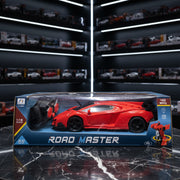Rechargeable Remote Control Vehicle with Lights & Auto Conversion