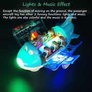 Airliner Musical Aircraft with Light & Sound | 8811-16 Multifunctional Airplane
