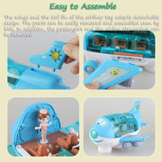 Airliner Musical Aircraft with Light & Sound | 8811-16 Multifunctional Airplane