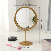Premium Gold Tabletop Vanity Mirror