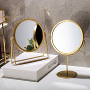 Premium Gold Tabletop Vanity Mirror