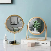 Premium Gold Tabletop Vanity Mirror