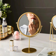 Premium Gold Tabletop Vanity Mirror