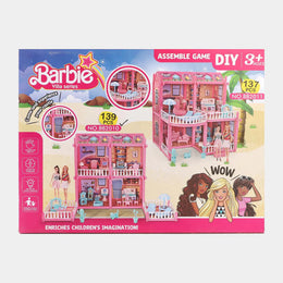 DIY Lovey Assemble Doll House Set | 139PCs