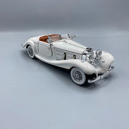 1:24 Mercedes Benz 500K Metal Diecast Vintage Car | Fully Metal Alloy Car